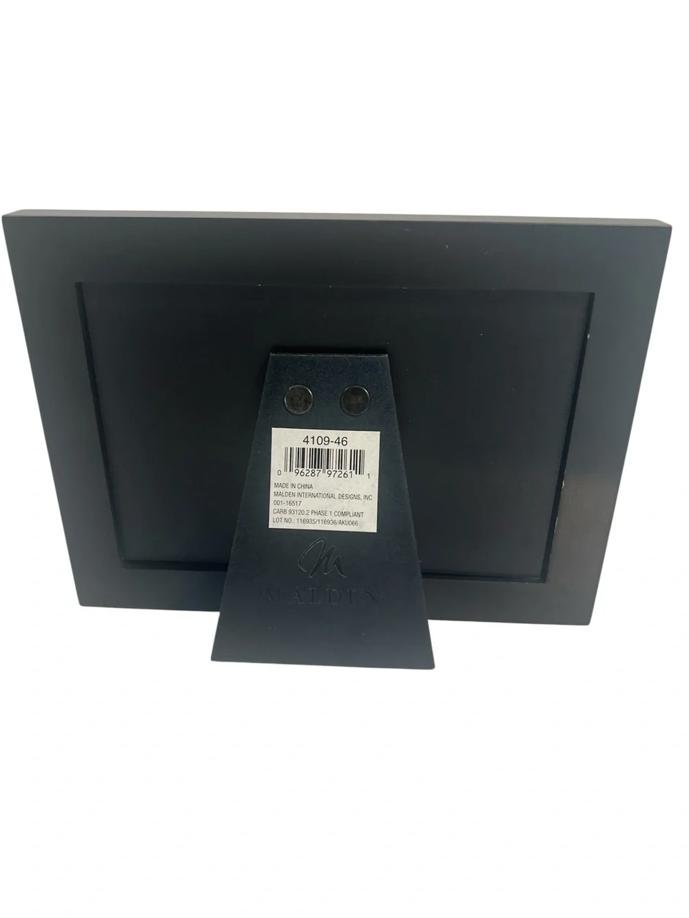 Malden 4 x 6 Black Photo Frame with Silver 'the gang!' Accent.  New with Tags
